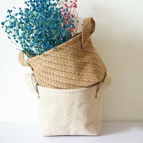 Jute Woven Storage Basket