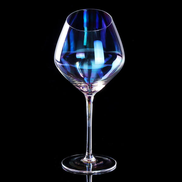 Rainbow plated crystal glass  cup