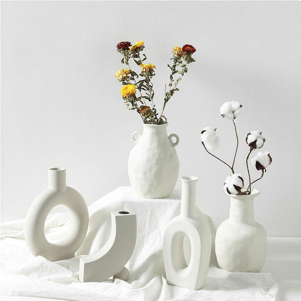 Nordic Ins Ceramic Vase Home Ornaments