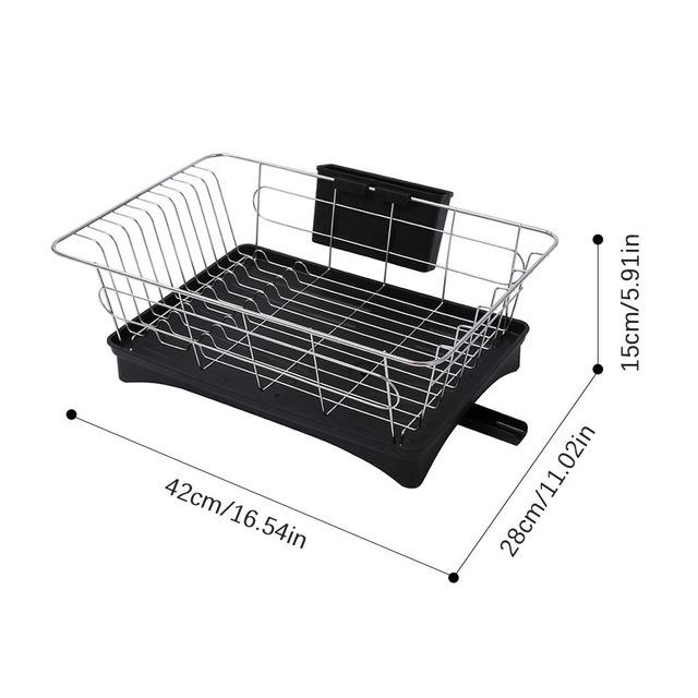 Stainless Steel Single Layer Dish Rack