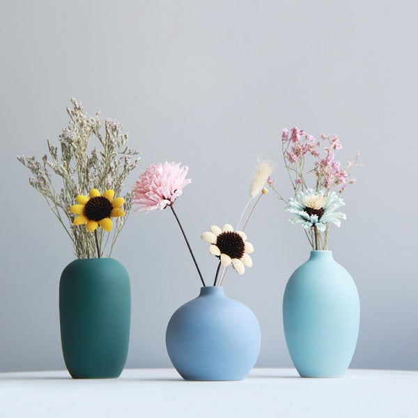 Japanese Style Flower Vase Colorful