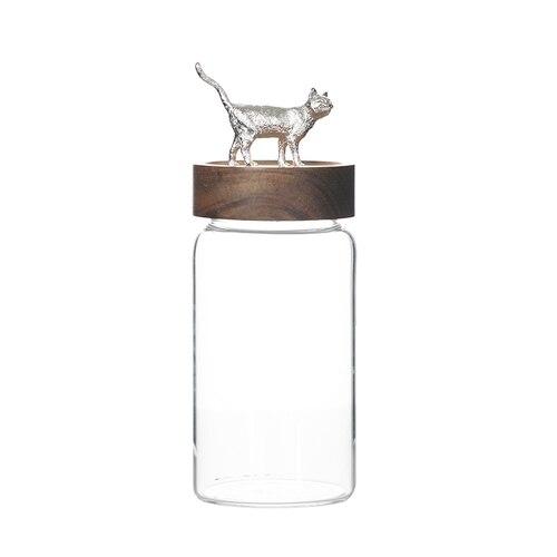 Nordic lead-free glass storage Sealed Jar