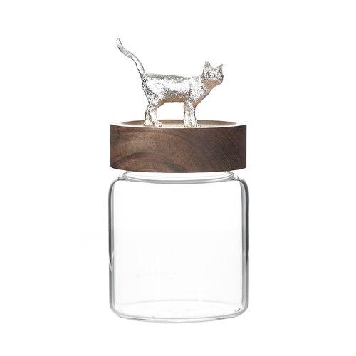 Nordic lead-free glass storage Sealed Jar