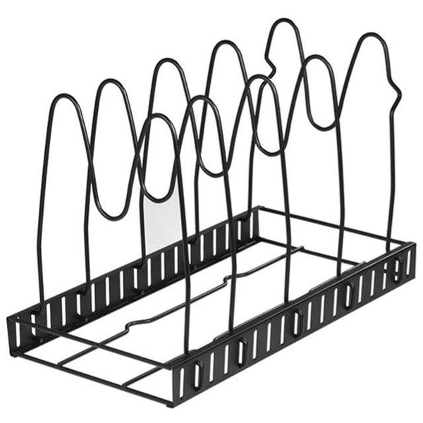 Kitchen Organizer Pan Cutting Dishes Rack