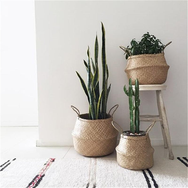 Handmade Bamboo Storage Baskets