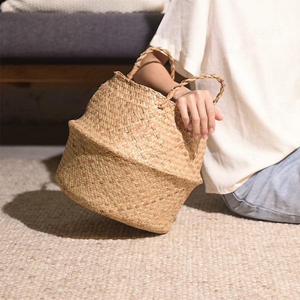 Handmade Bamboo Storage Baskets