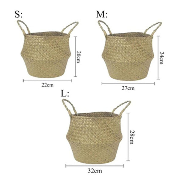 Flower Pot Planter Laundry Basket