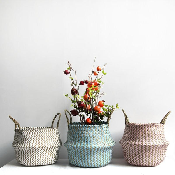 Handmade Wicker Storage Basket