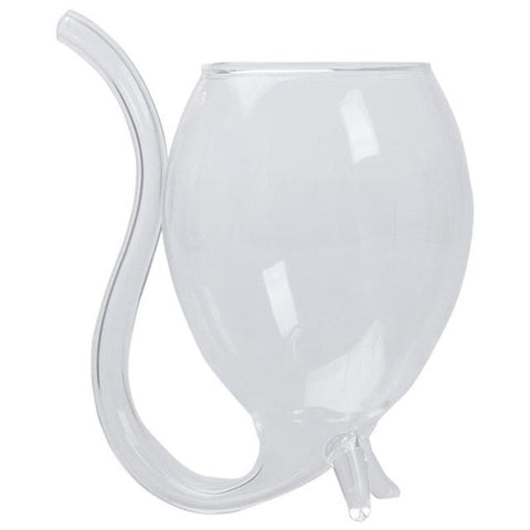 Heat Resistant Sucking Glass Cup